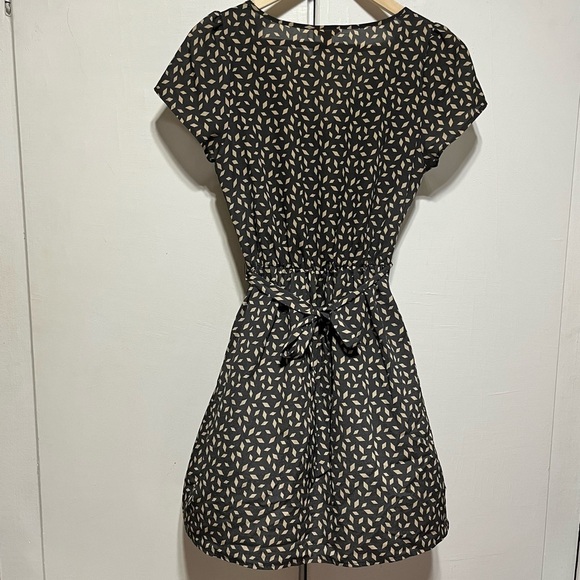Forever 21 Silky Diamond Print Bow Detail Dress ASO Glee Rachel Berry - Picture 6 of 11